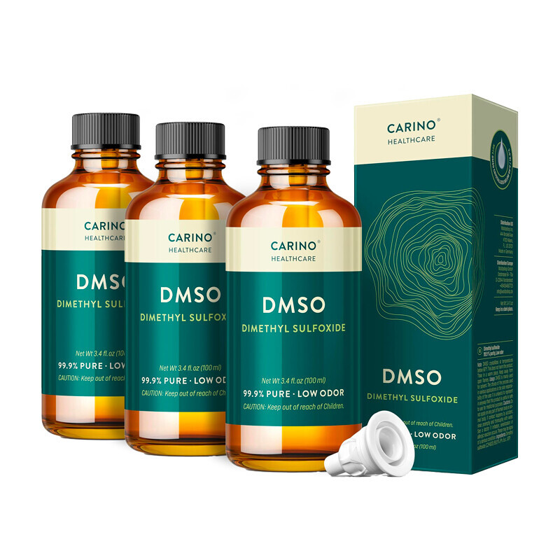 2+1 Carino Healthcare DMSO dimethylsulfoxid 99,9% 300ml - CARINO HEALTHCARE