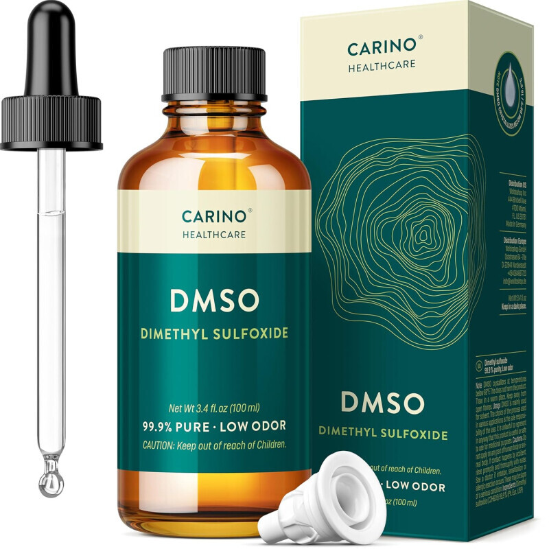 Carino Healthcare DMSO dimethylsulfoxid 99,9% 100ml - CARINO HEALTHCARE