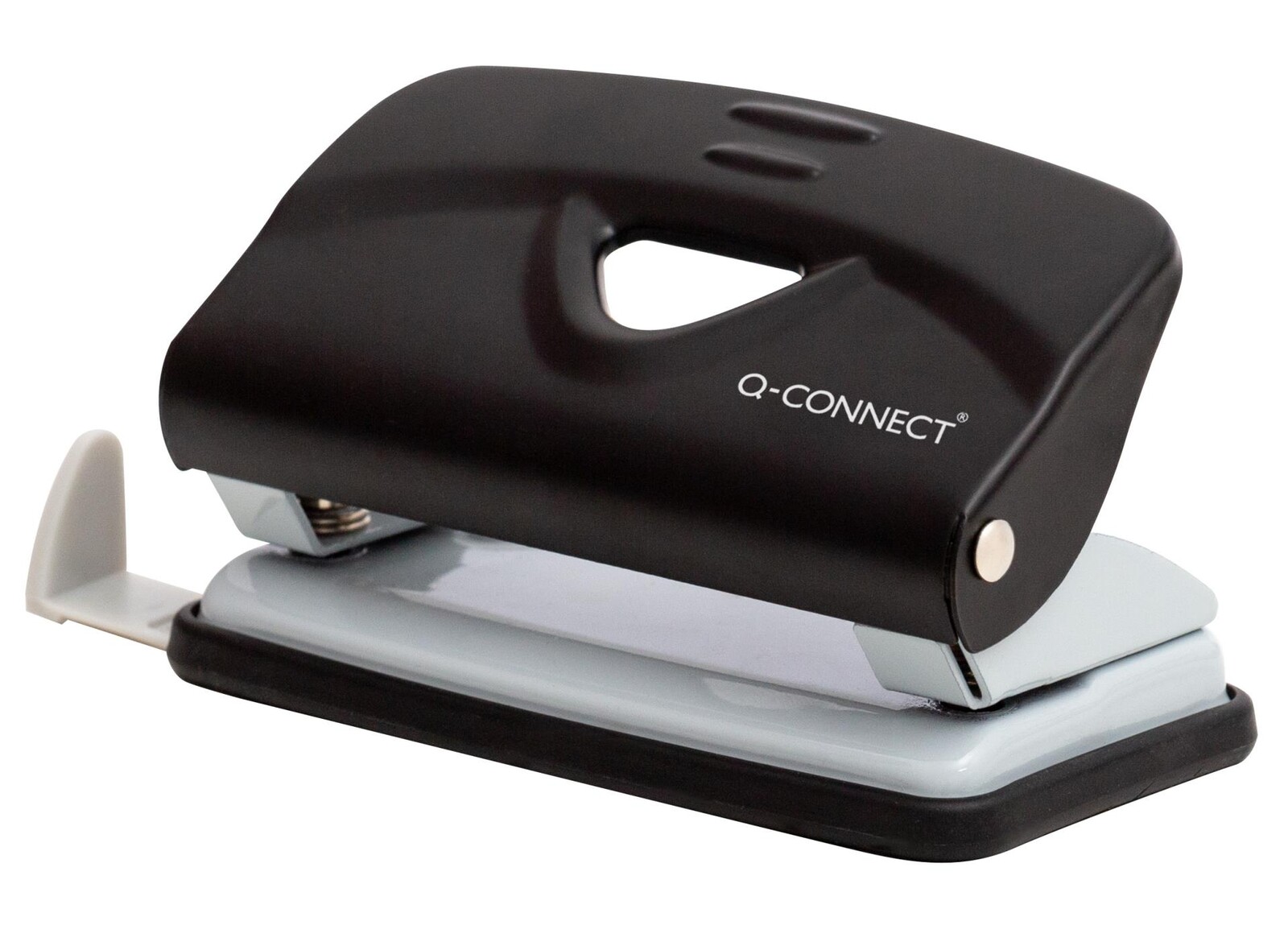 Děrovačka Q-Connect - 10 listů, černá