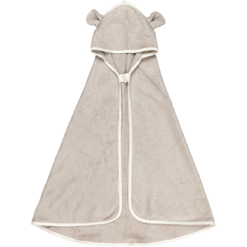Fabelab dětská osuška s kapucí Medvídek béžová 2006238517