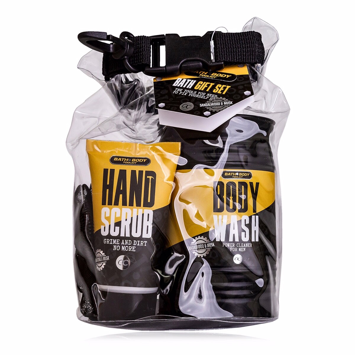 Koupelový set BATH and BODY TOOLKIT ve vodotěsném sáčku ACCENTRA