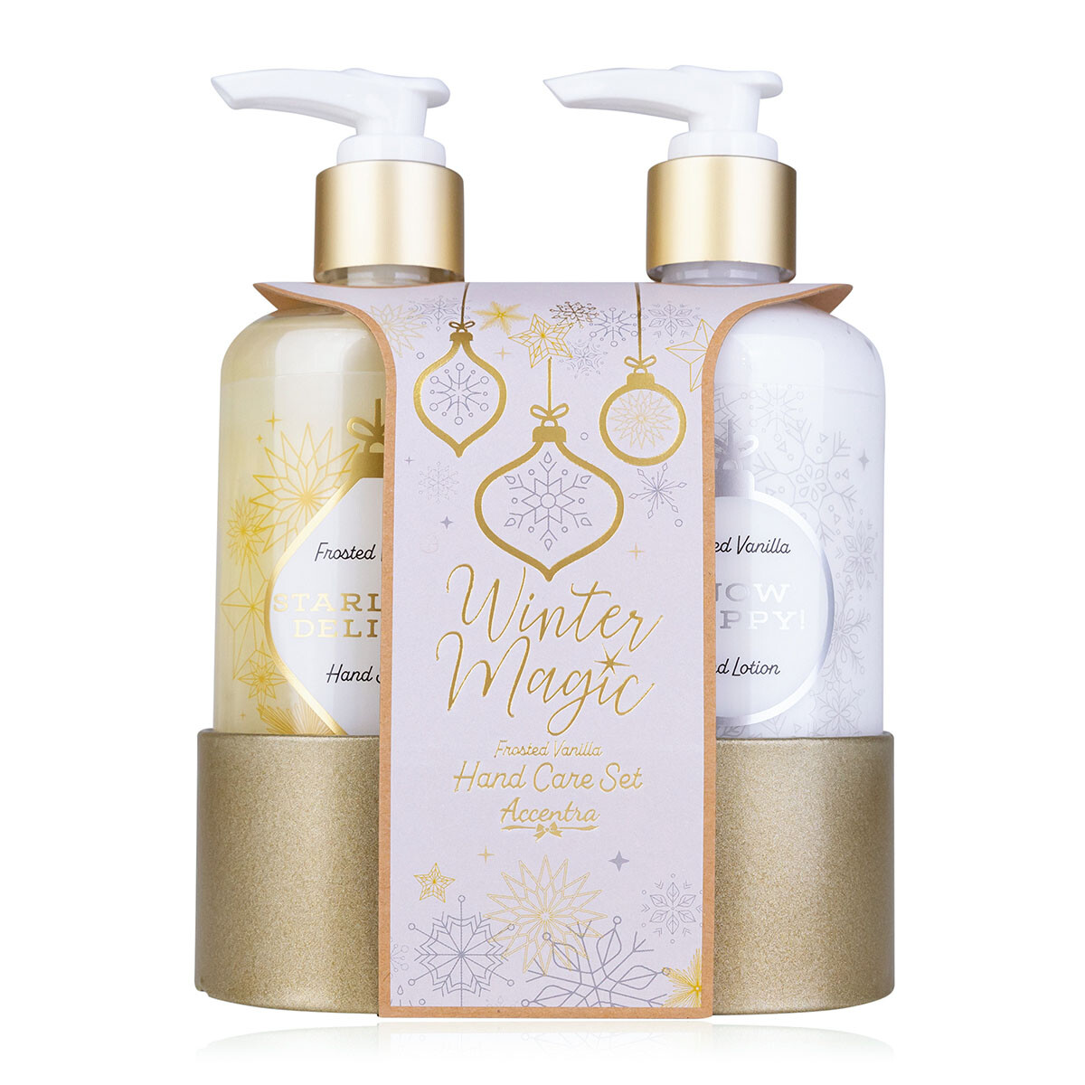 Set péče o ruce WINTER MAGIC v kovové misce - ACCENTRA