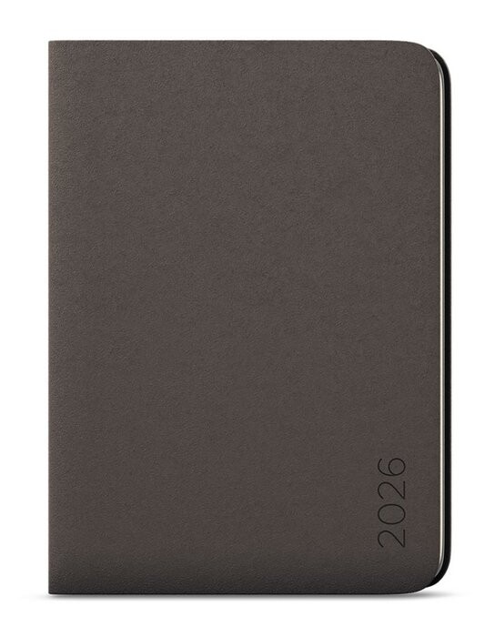 Měsíční diář 2026 s notesem DiNo B5 šedá