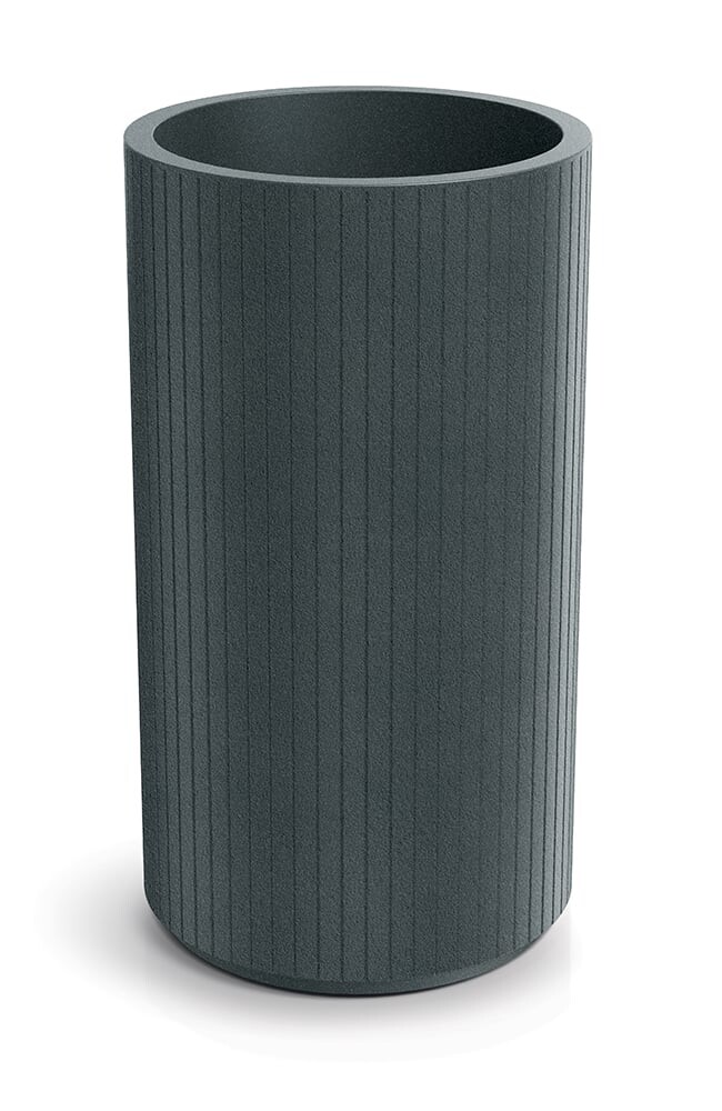 Ethick Květináč CORO ROUND HIGH 40 cm, grafit