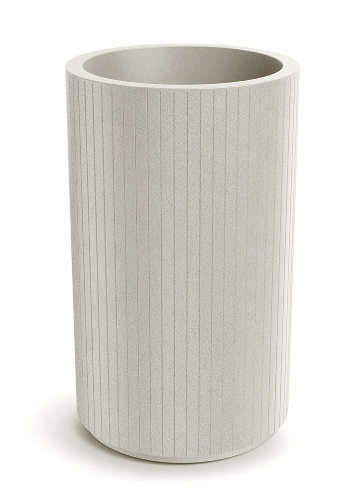 Ethick Květináč CORO ROUND HIGH 48 cm, písková