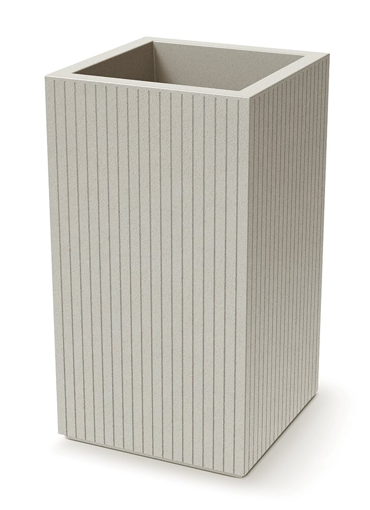 Ethick Květináč CORO SQUARE HIGH 40 cm, písková