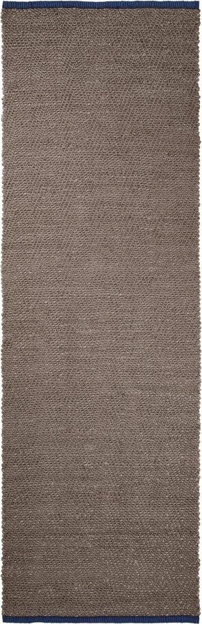 Hnědý jutový běhoun 80x245 cm Notes – Mette Ditmer Denmark
