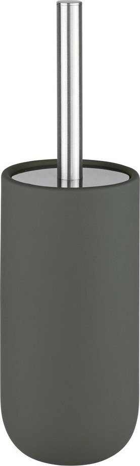 Tmavě zelená keramická WC štětka Lotus Play – Mette Ditmer Denmark