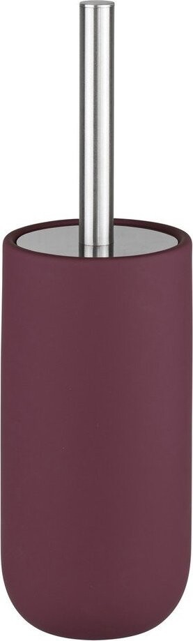 Tmavě fialová keramická WC štětka Lotus Play – Mette Ditmer Denmark