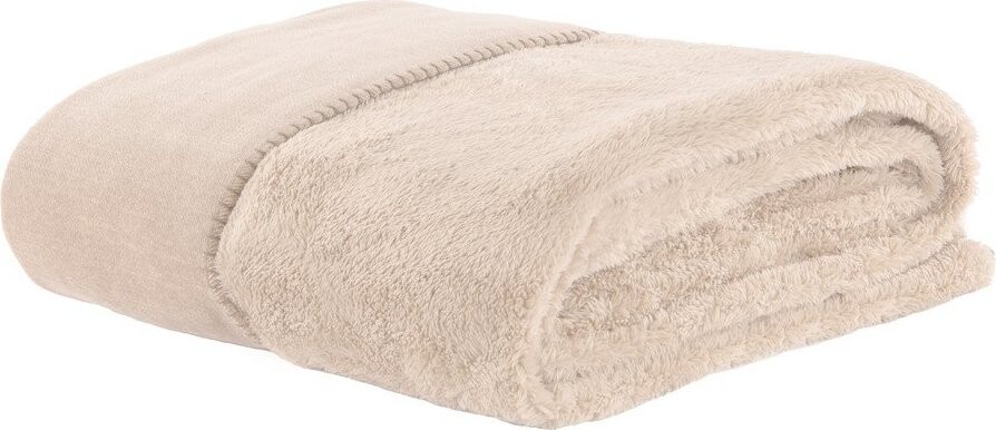 Slonovinová deka z mikroplyše 150x200 cm Tomo – Tiseco Home Studio