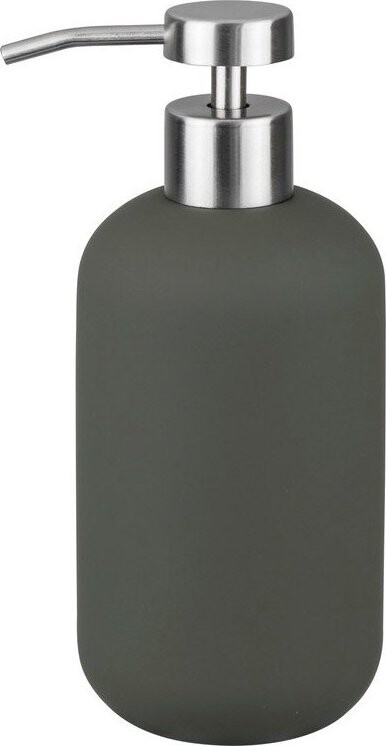 Tmavě zelený keramický dávkovač mýdla 120 ml Lotus Play – Mette Ditmer Denmark