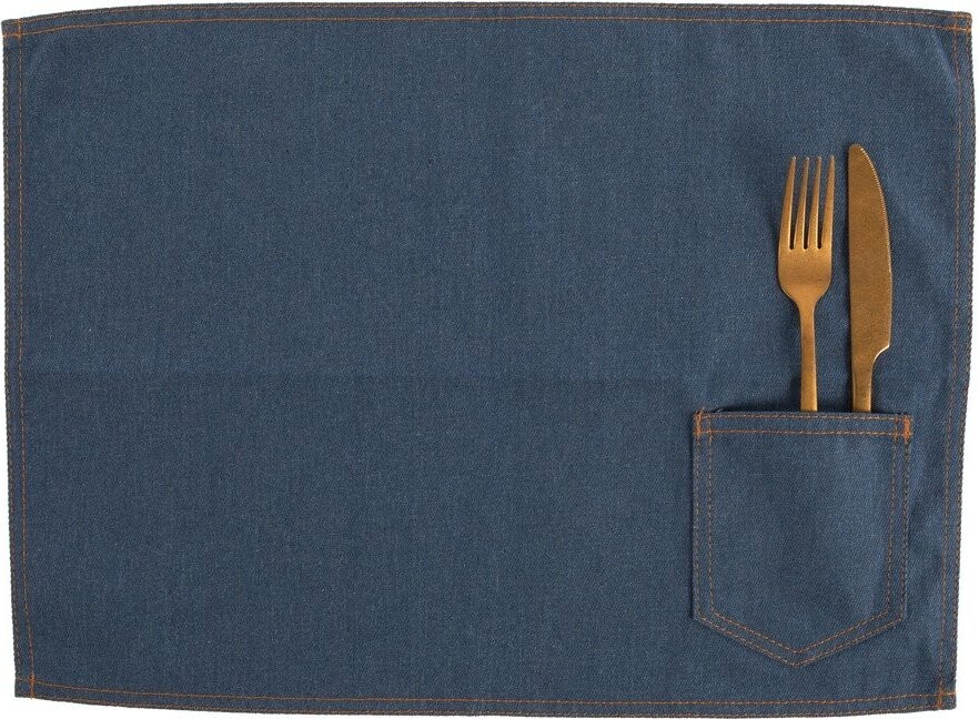 Látkové prostírání 45x33 cm Indigo – Tiseco Home Studio