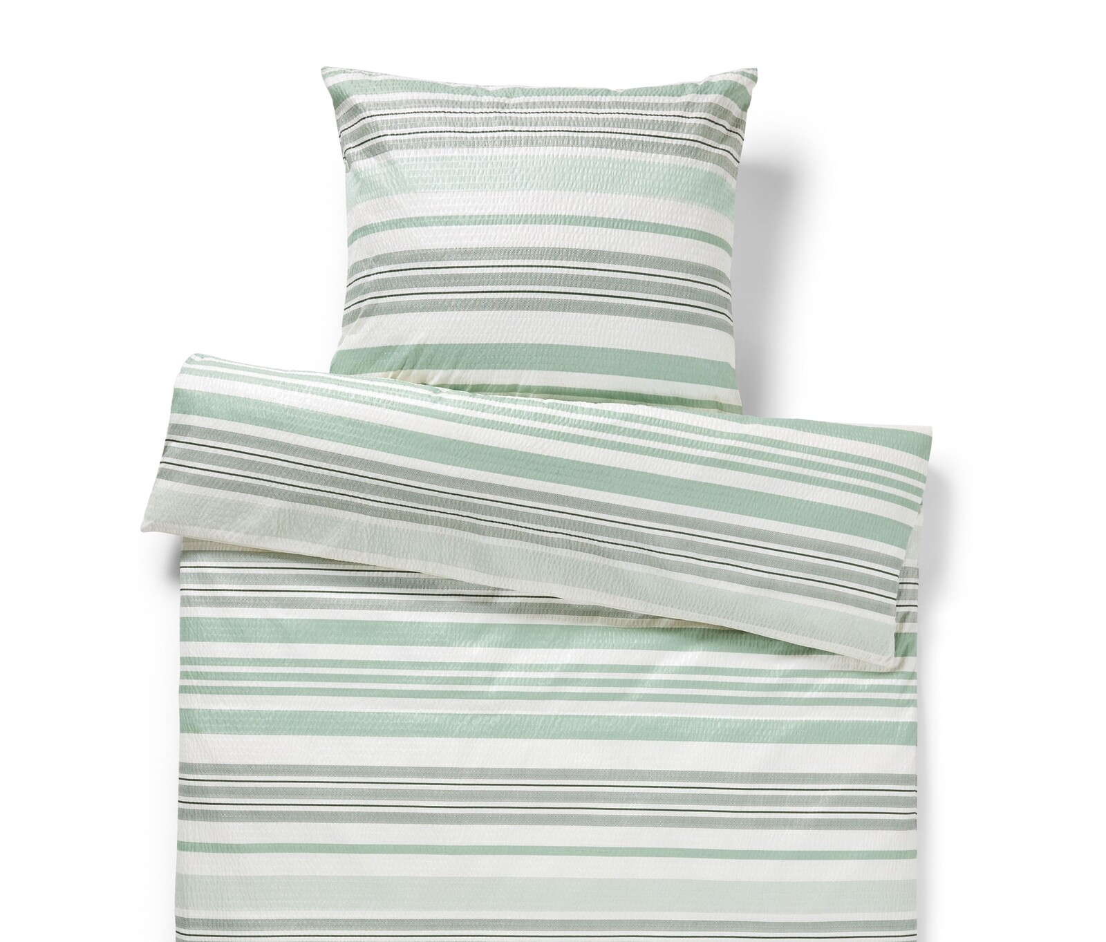 Tchibo - Mikrokrepové povlečení - barva: bílá