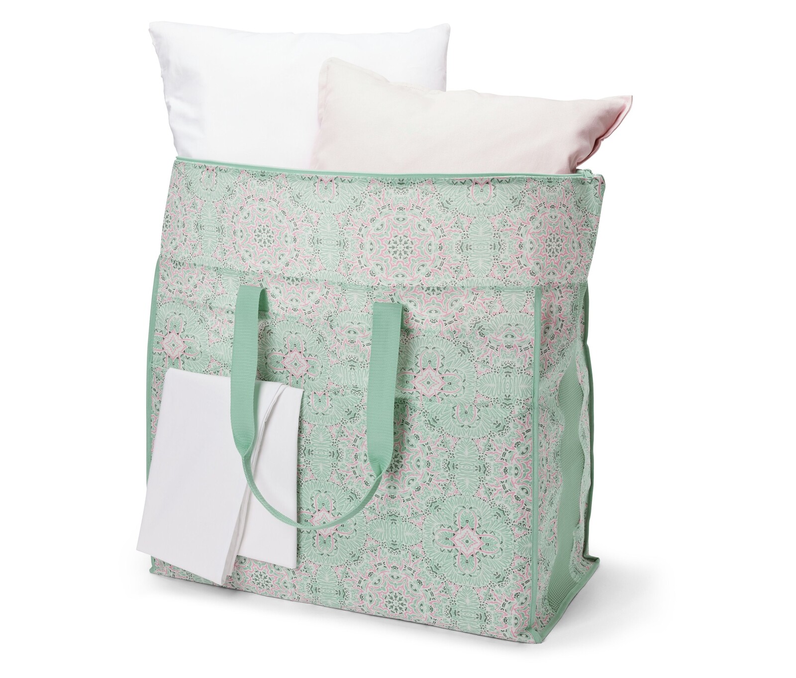 Tchibo - Velká taška na lůžkoviny - barva: bílá