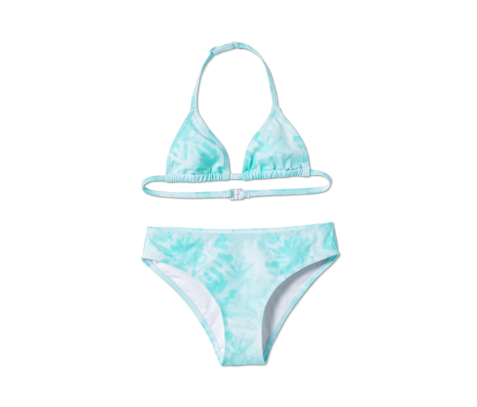 Tchibo - Bikiny s recyklovaným materiálem - pro dívky - vel. 134/140 - barva: bílá