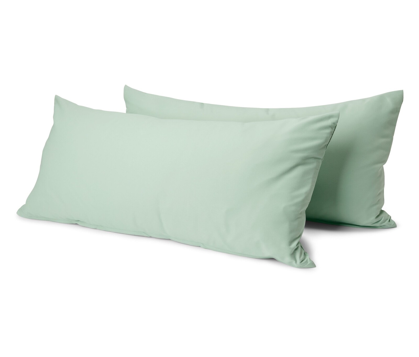 Tchibo - Povlaky na polštář z mikrovlákna - barva: zelená