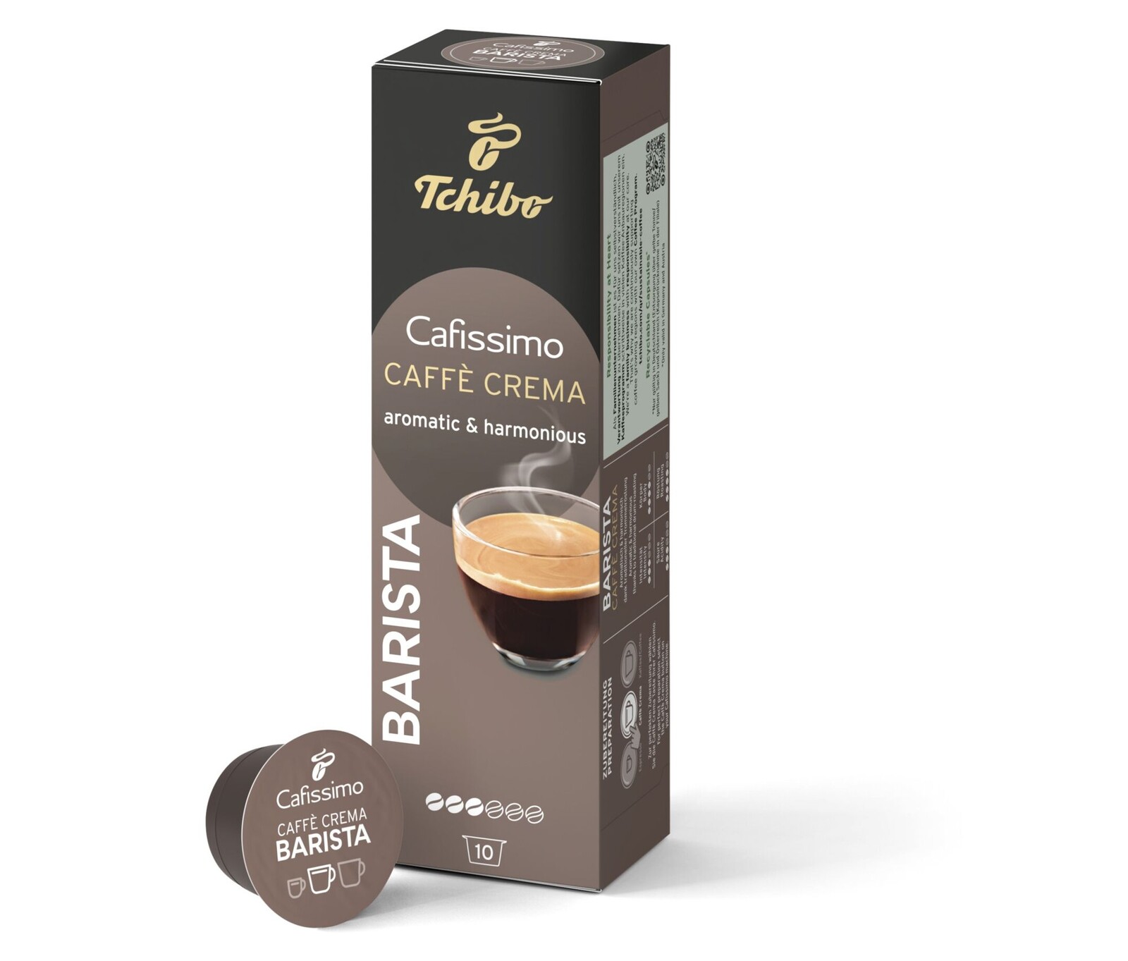 Barista Caffè Crema – Cafissimo kapsle - Intenzita: 3/6