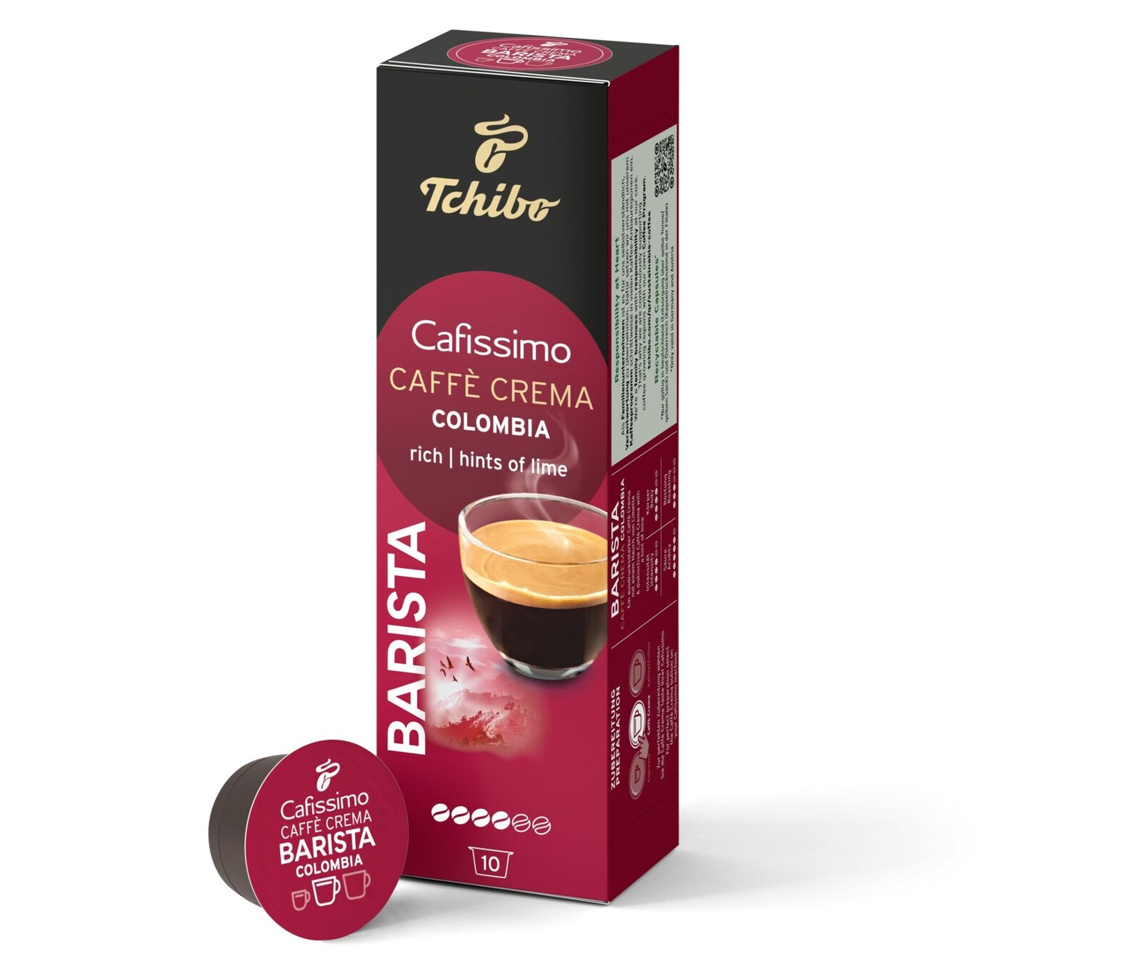 Cafissimo Barista Caffè Crema Colombia - Intenzita: 4/6
