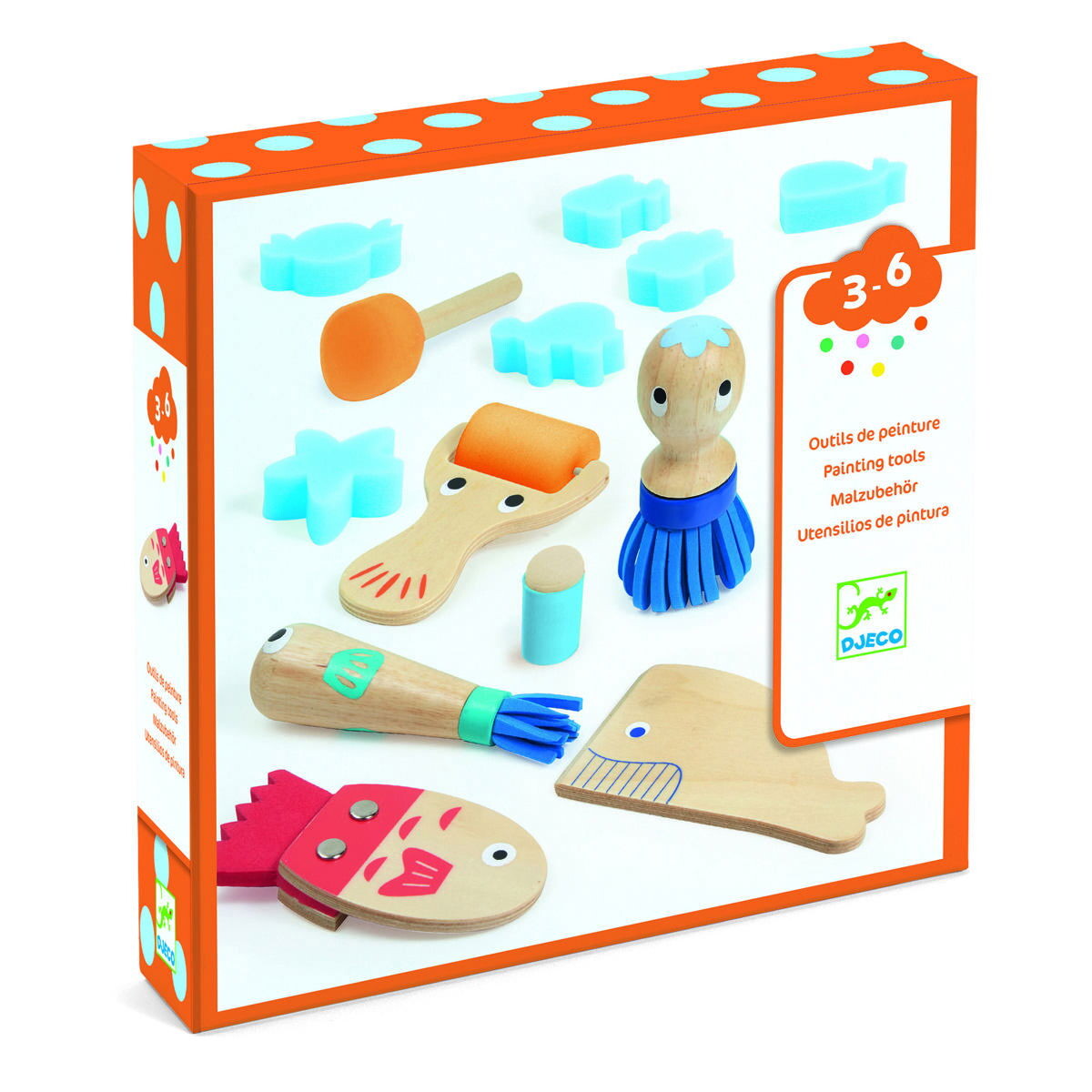 DJECO Unikátní potřeby pro malování