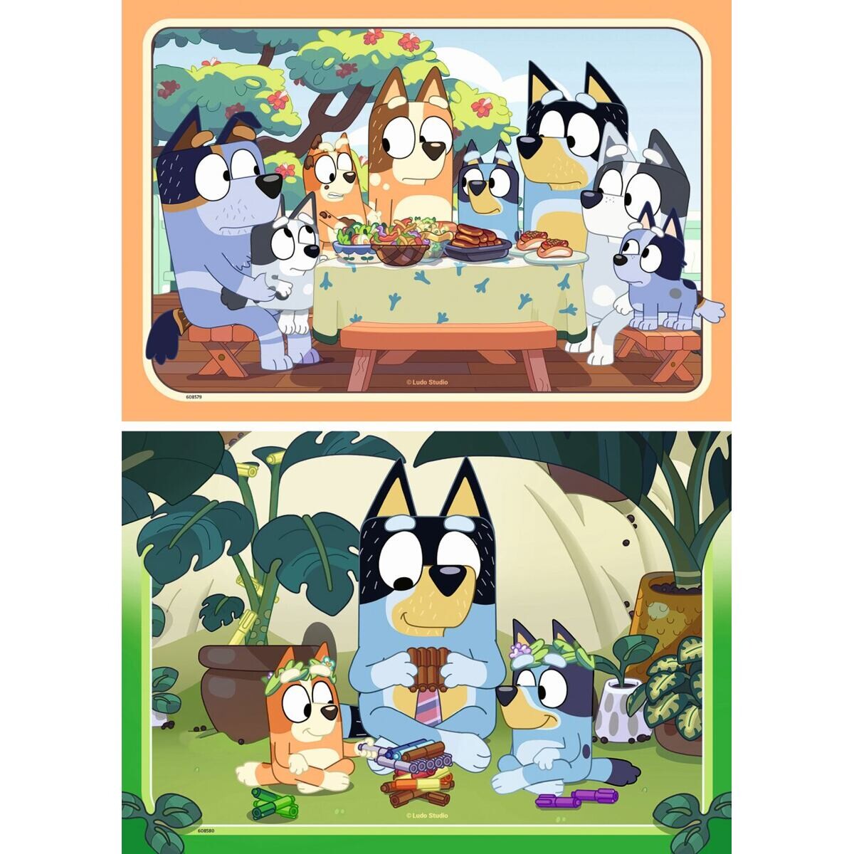 Ravensburger Bluey Puzzle 2x24 dílků