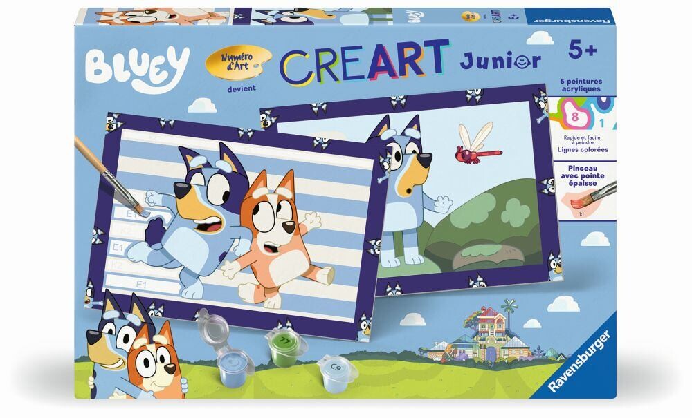 Ravensburger CreArt Bluey: Psí radovánky