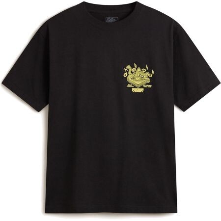 Triko Vans Scratched Records S/S - Černá - L