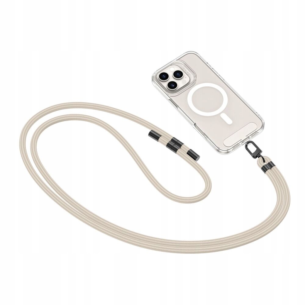 Vodítko Tech-Protect C7S Rope Crossbody Strap béžové