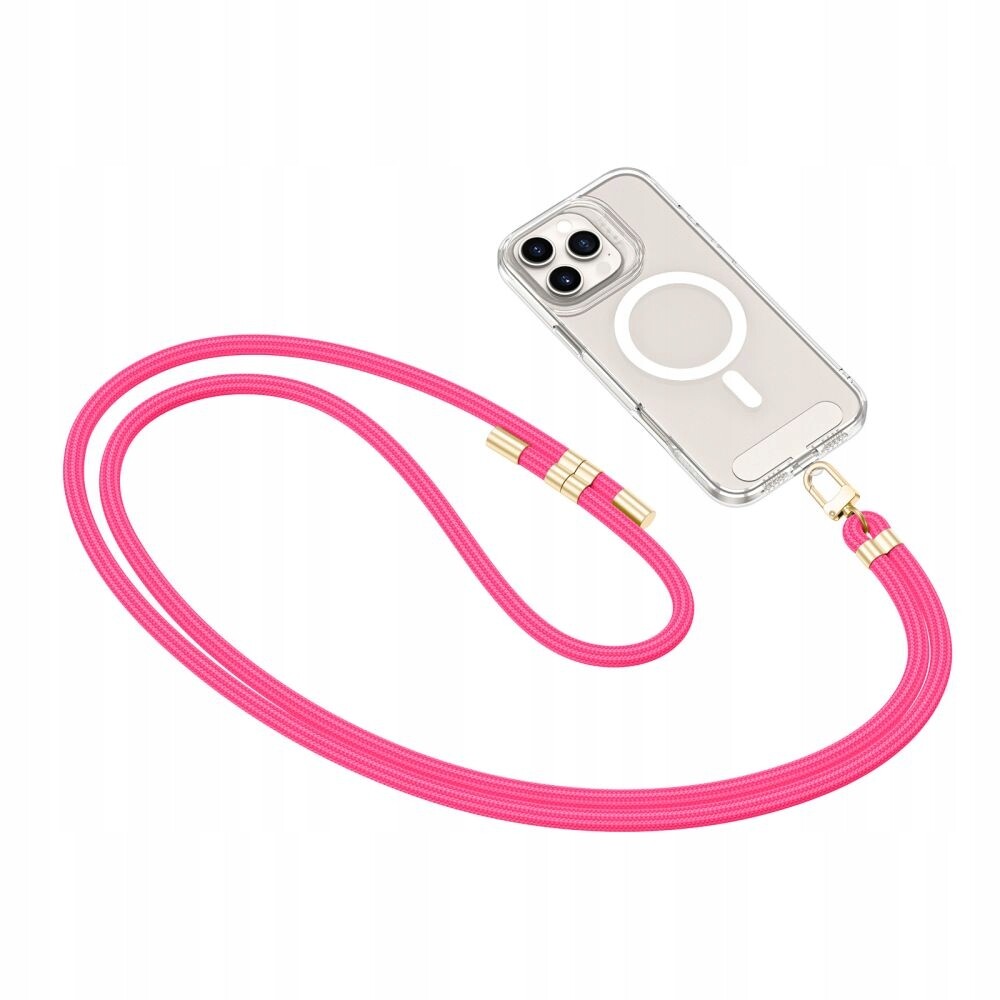 2 x vodítko Tech-Protect C7S Rope Crossbody Strap růžové