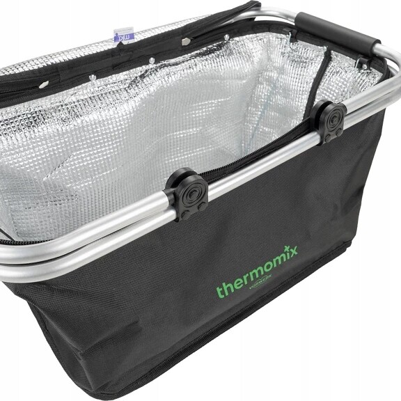 Skládací piknikový košík s logem Thermomix TM6 TM5 TM31, originál Vorwerk