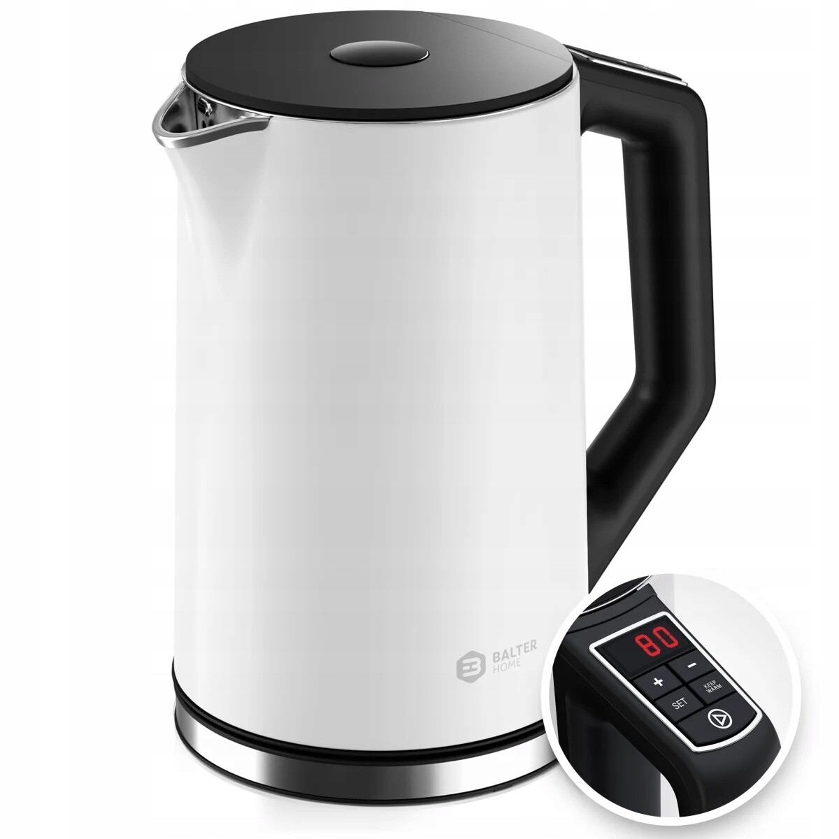 Elektrická varná konvice Balter WK-12-WH 1,5L bílá