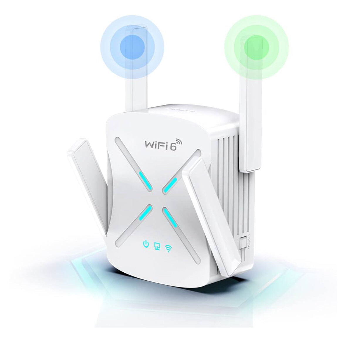 Zesilovač signálu Wi-Fi repeater WiFi 6 1800 Mbps 5 GHz 2,4 GHz