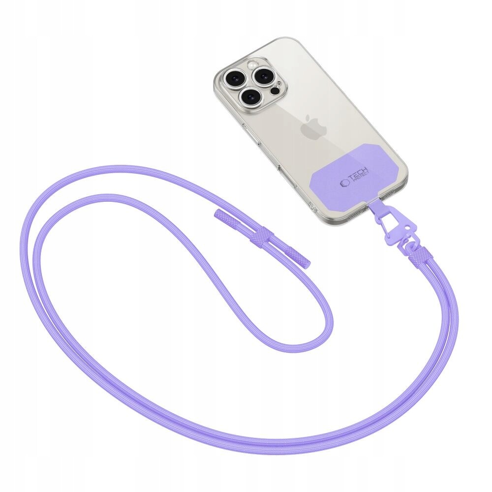 2 x Tech-Protect C5S Rope Crossbody v levandulové barvě