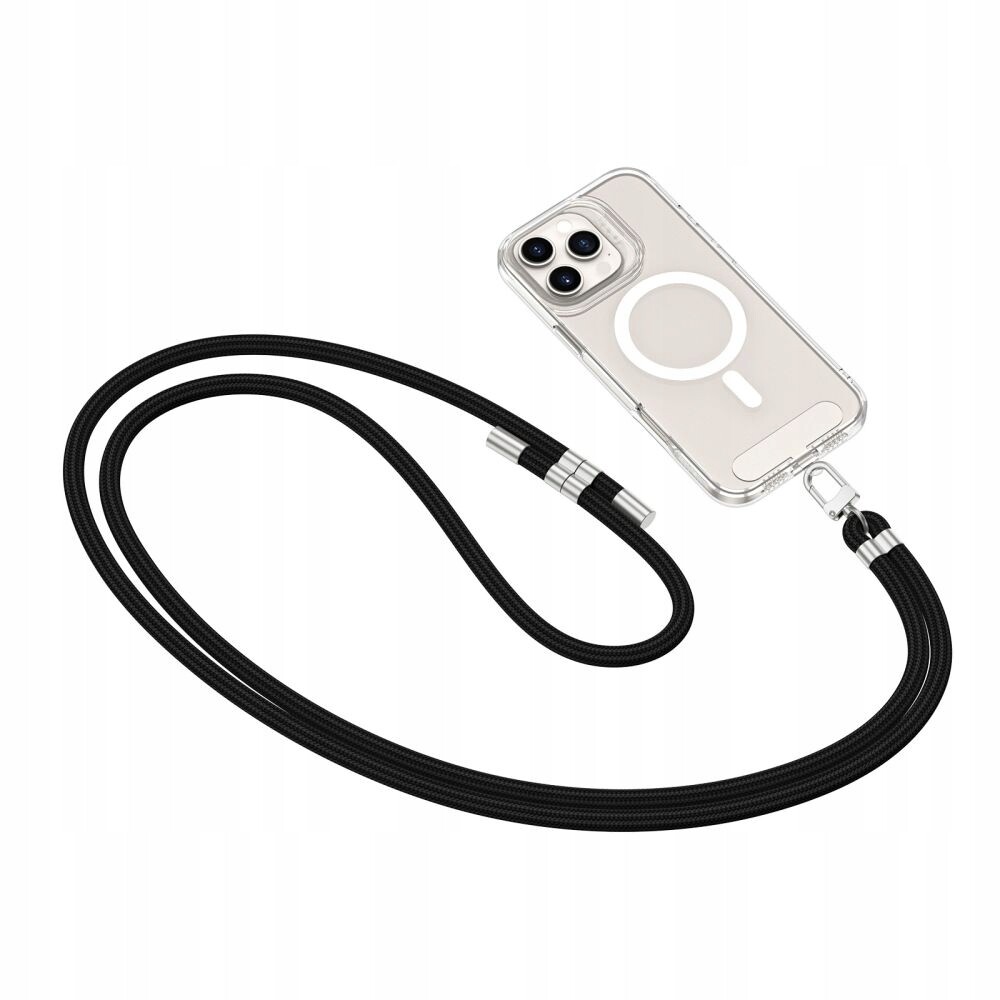 Vodítko Tech-Protect C7S Rope Crossbody Strap černé