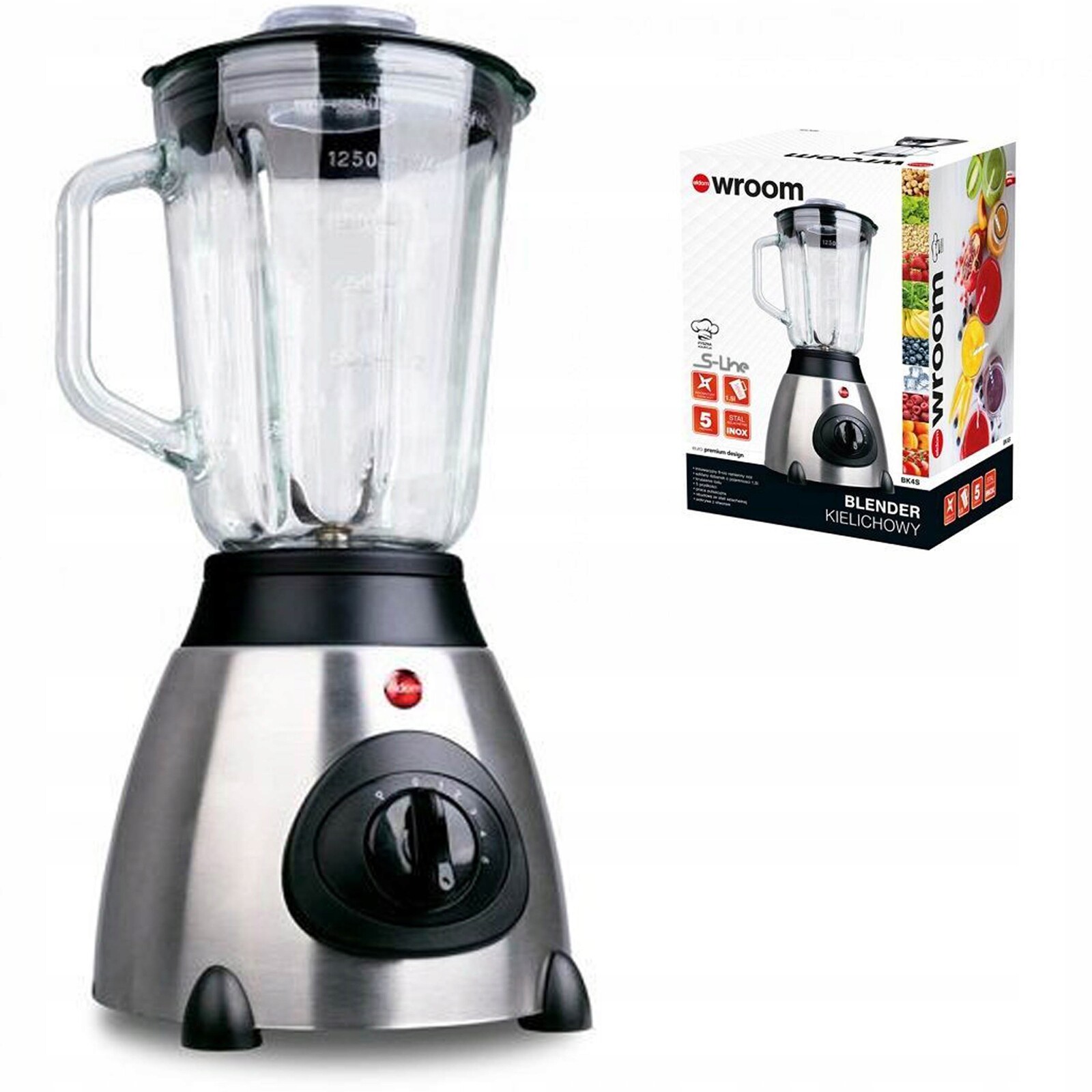 Robustní kalichový mixér Eldom MBK4S Ori