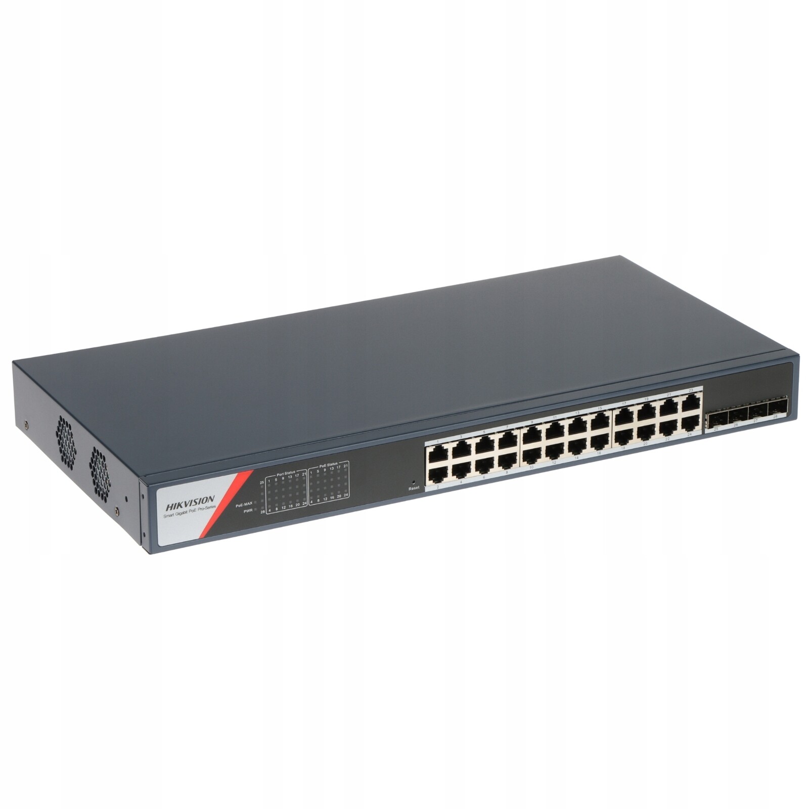 Switch Poe DS-3E1528P-SI-24P4F 24-PORTOVÝ Sfp Hikvision