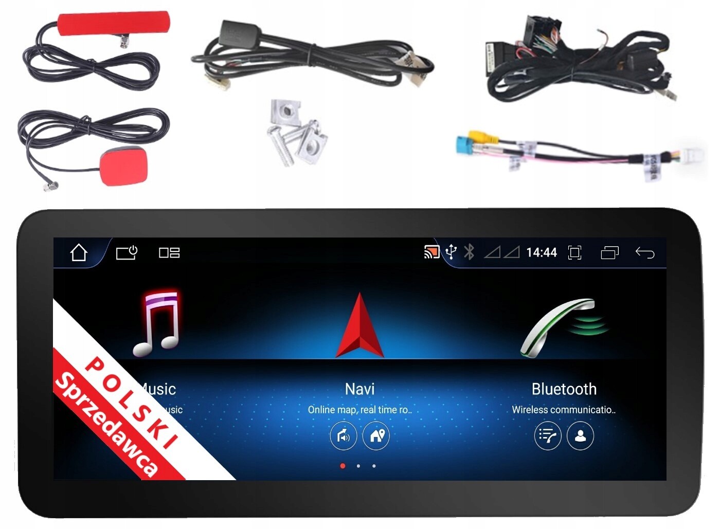 Radio Monitor Android Mercedes Cla X117 Ggla X156 Ntg 5.0 8 Gb S665 Carplay