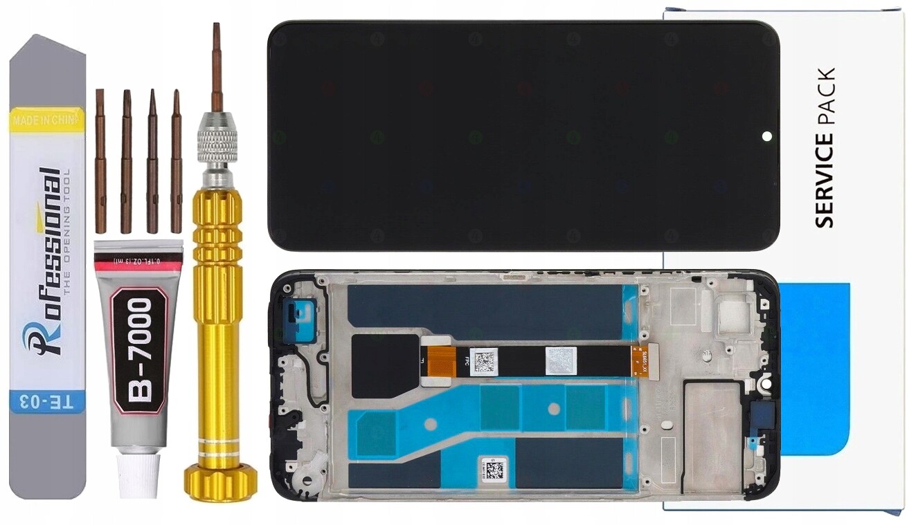 Displej Pro Realme C53 Originální LCD Obrazovka Rámeček
