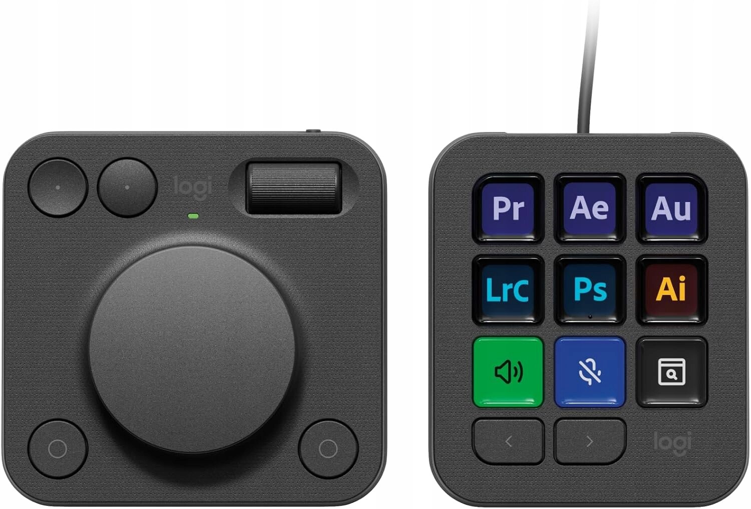 Logitech MX Creative Console programovatelná klávesnice s 9 LCD klávesami
