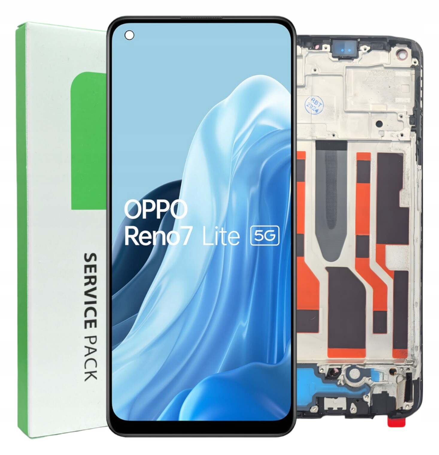 Displej pro Oppo Reno7 Lite LCD displej Rámeček Originální Zila CPH2343