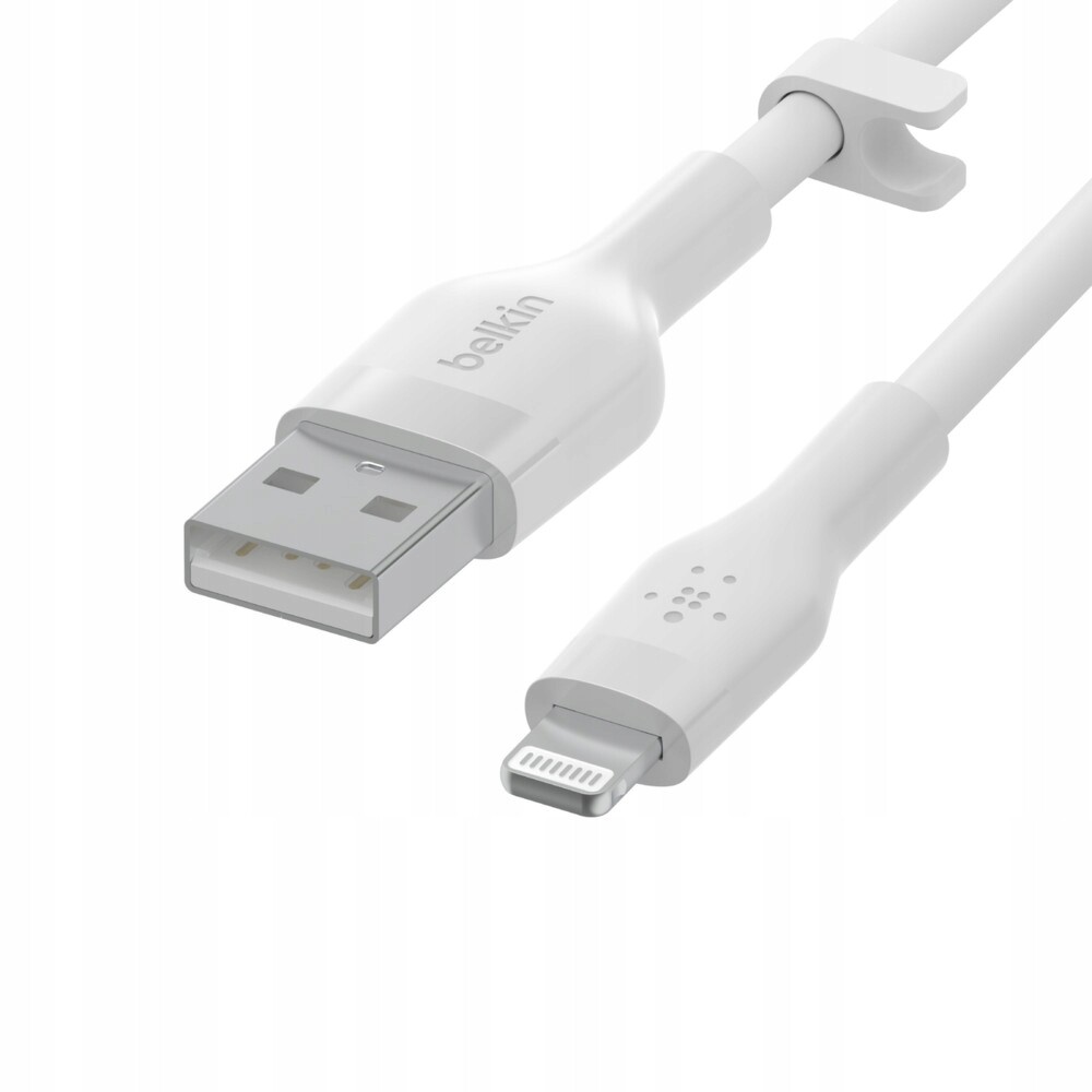 Belkin Usb-a Lightning silikonový 3M bílý