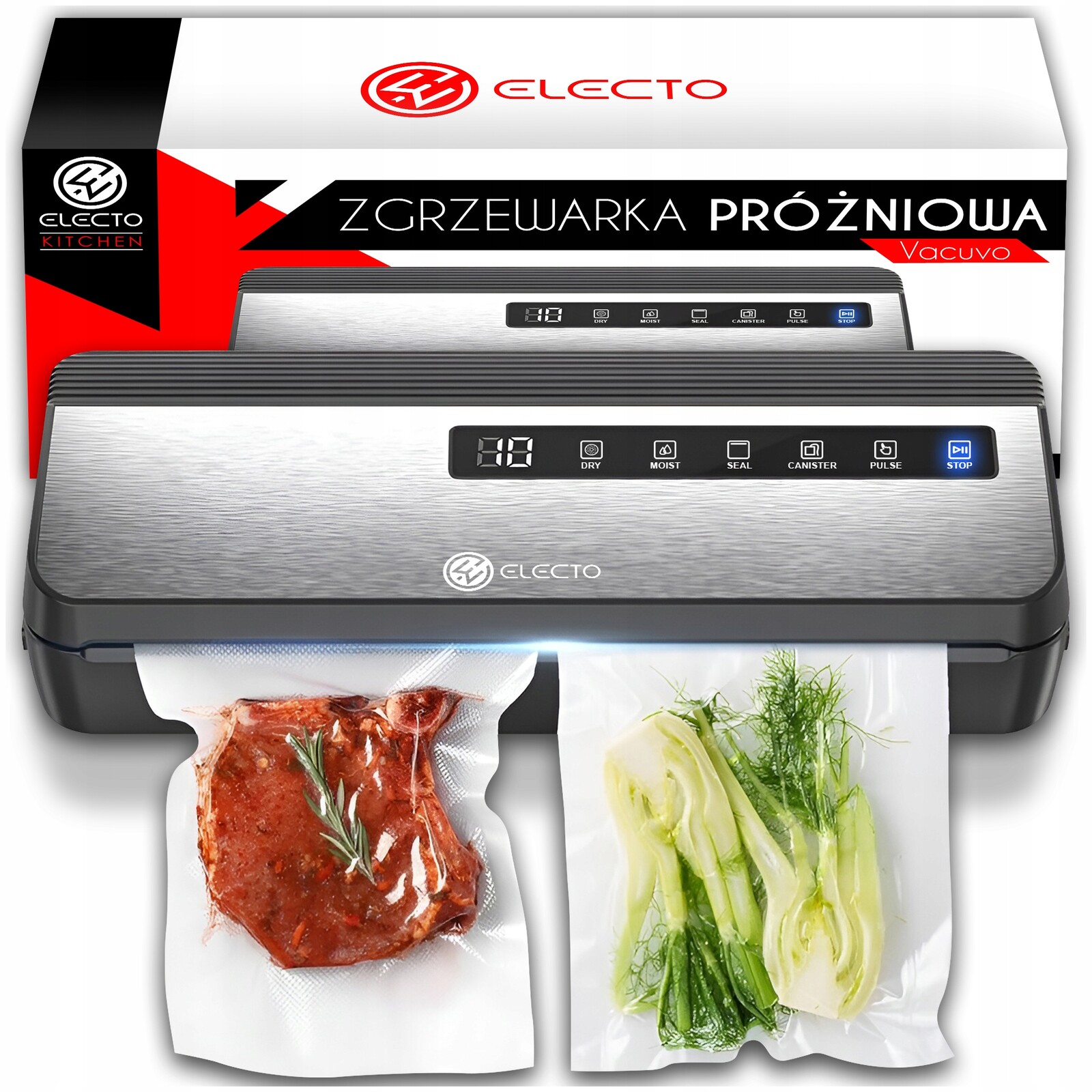 Vakuová Svařovací Stroj Na Balení Potravin, Automatická Roční Zásoba Fólie