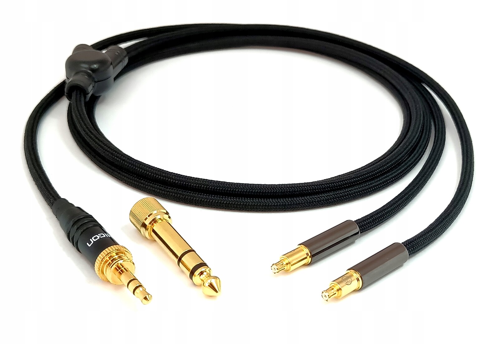 Audio-technica kabel 3,5 mm-6,3 mm, ručně vyrobený