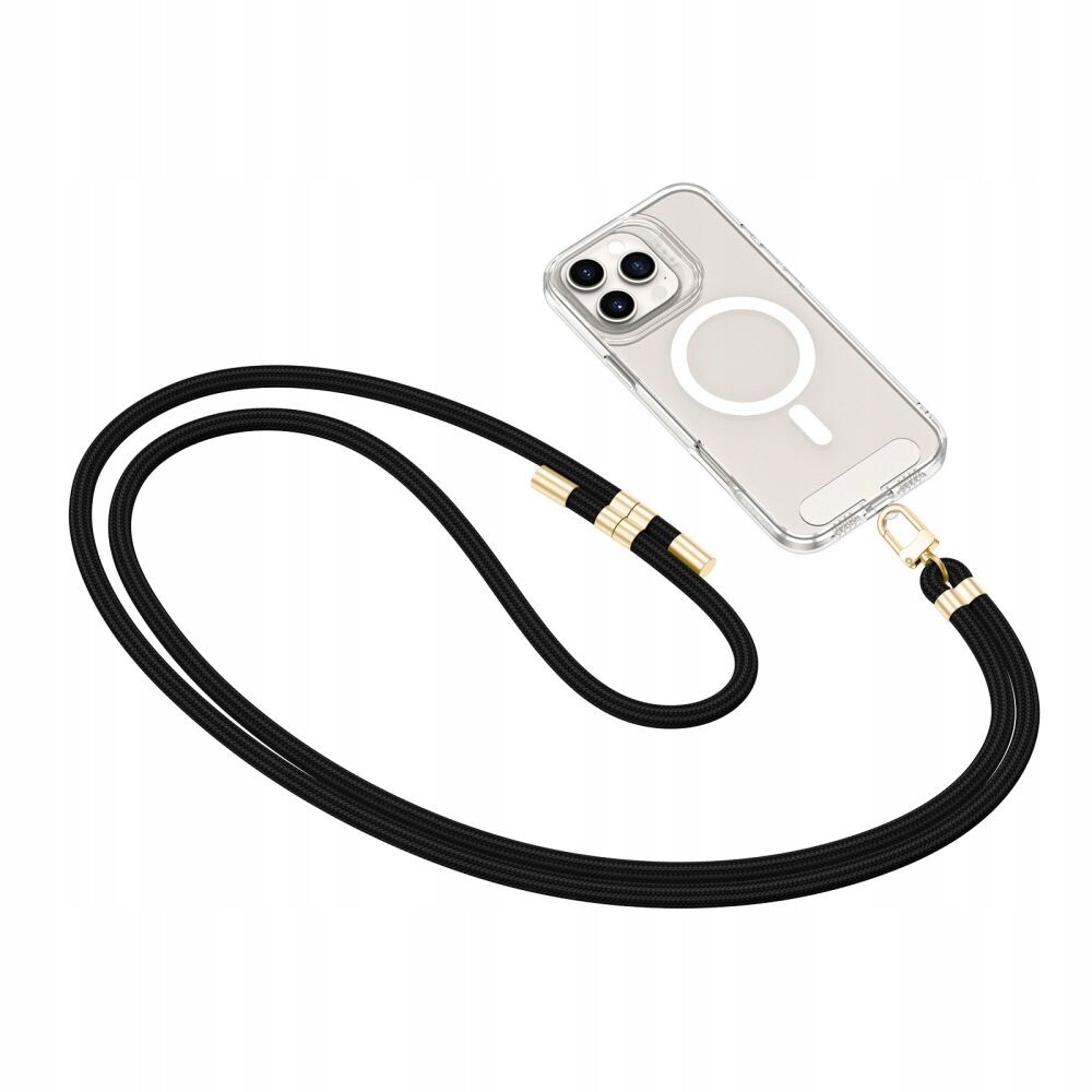 2 x vodítko Tech-Protect C7S Rope Crossbody Strap černé