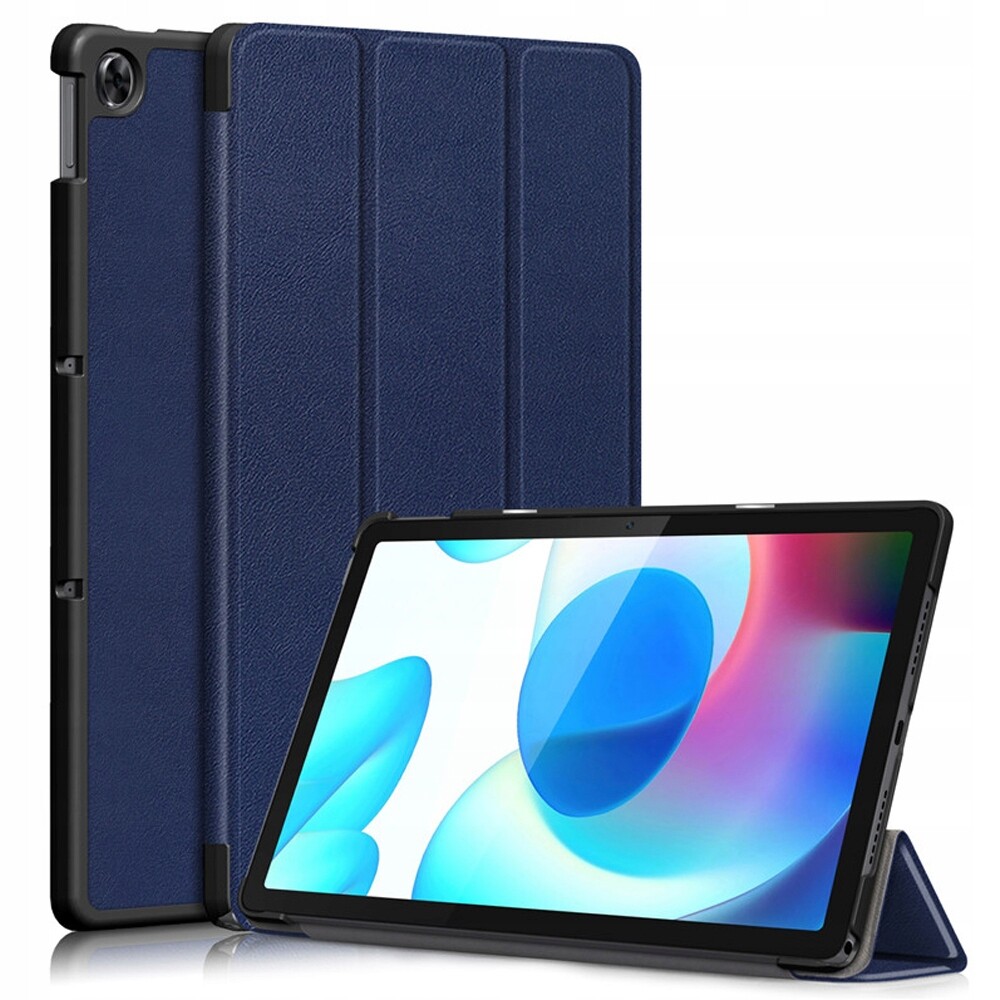 Pouzdro Alogy Book Cover pro Realme Pad, tmavě modré