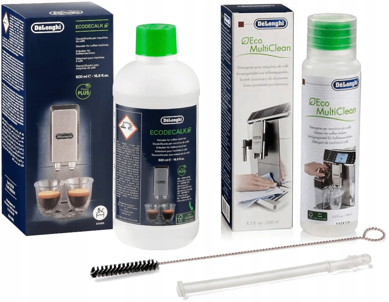3V1 Pečující Sada Pro Kávovar Delonghi – Čištění A Odvápňování