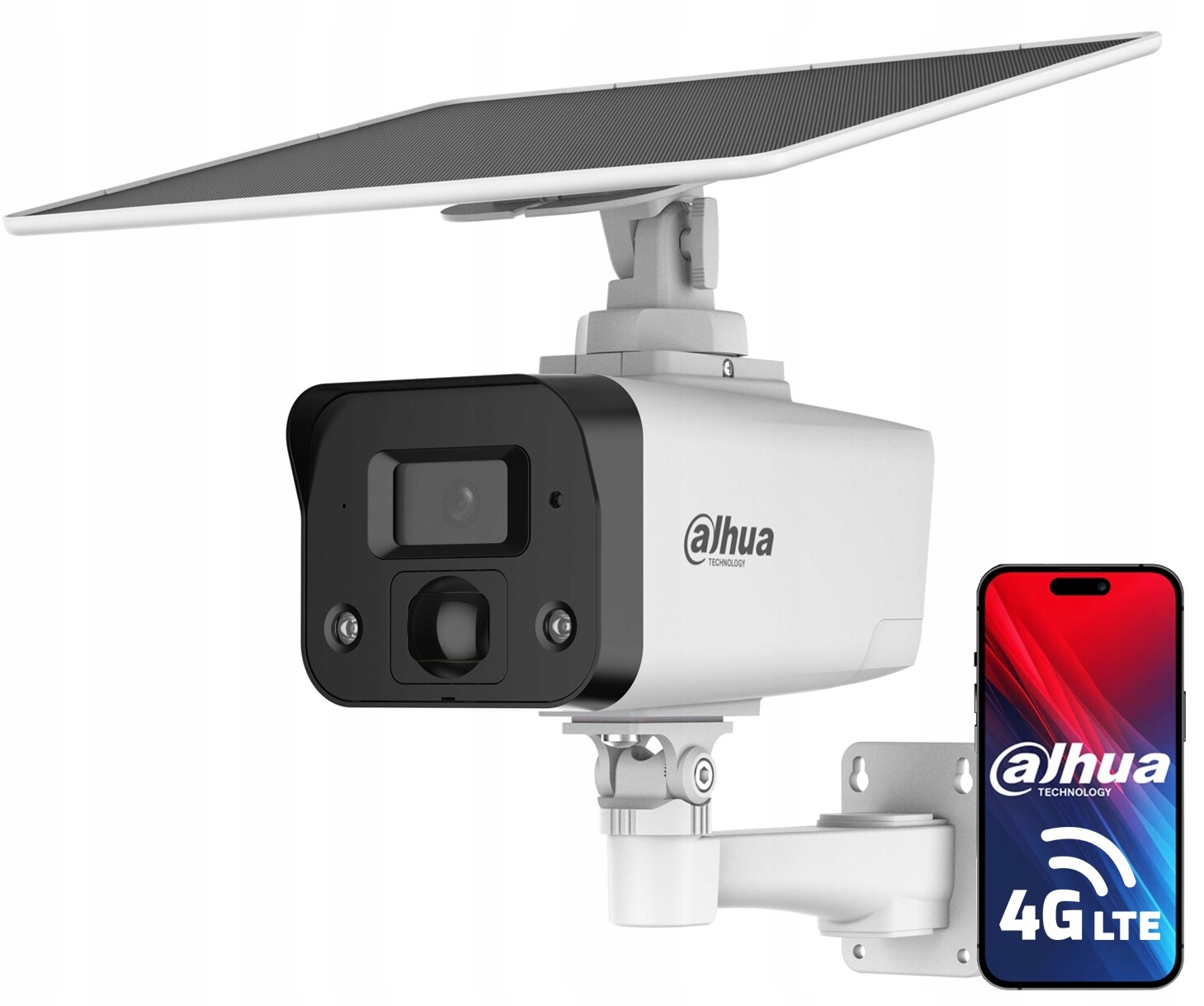 Ip kamera Dahua 4G Lte 4MPx solární venkovní IPC-HFW2441DG-4G-S-B Audio