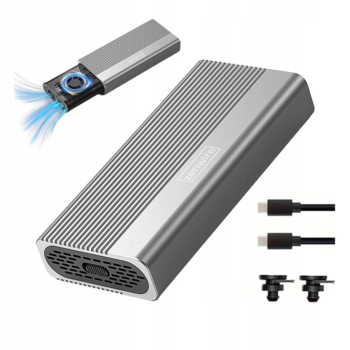 Pouzdro Ssd M.2 Nvme Pcie Usb-c 4.0 Kapsa na disk M2 Thunderbolt 4 40 Gb