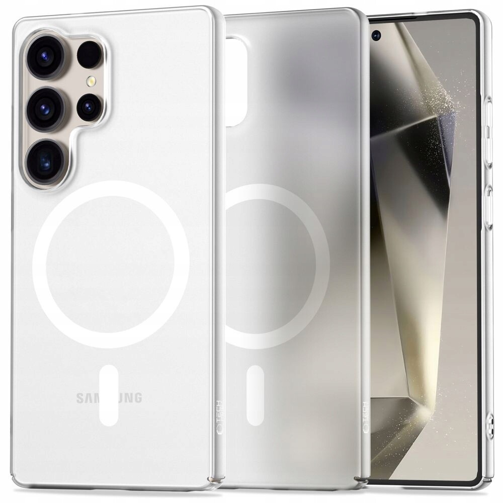 Tech-Protect Magslim Magsafe Pouzdro pro Samsung Galaxy S25 Ultra Průhledné