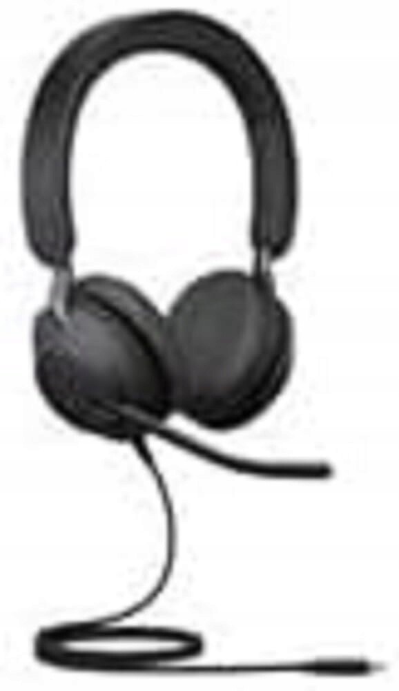 Sluchátka do uší Jabra Evolve2 40 Se Usb-c, Uc Stereo, externí kabel