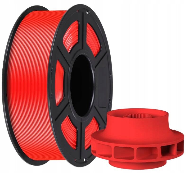 Filament Anycubic Asa Red Červený 1 kg Odolný Vůči Povětrnostním Vlivům